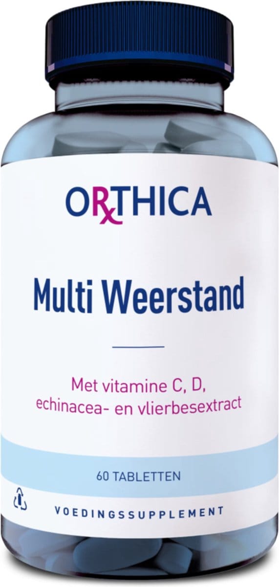Orthica Multi Weerstand - multi met vitamine C en D - 60 tabletten