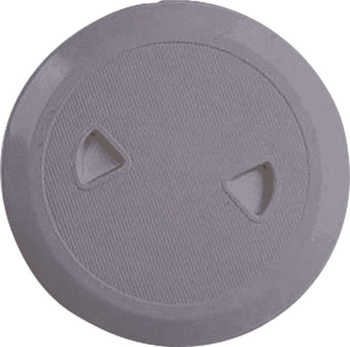 Rond waterdicht inspectieluik boot - 222mm - Grijs