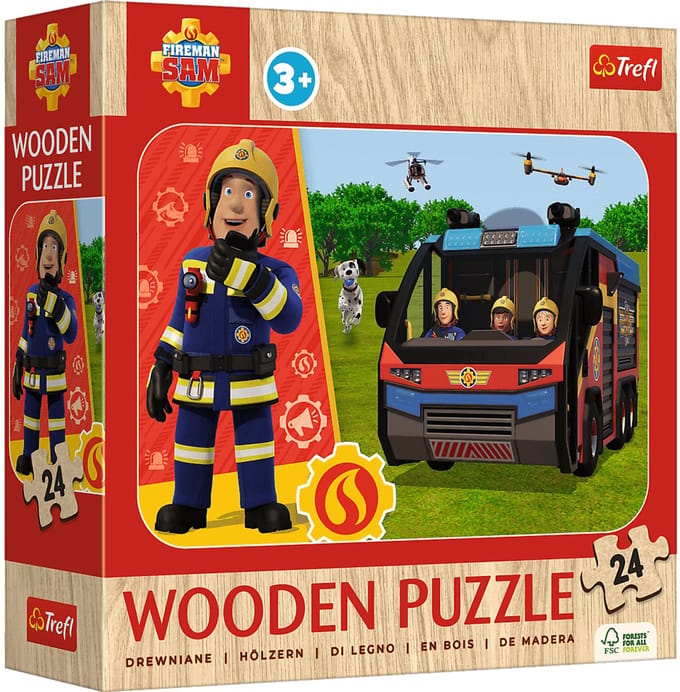 Trefl Kinderpuzzel Hout Houten Legpuzzel - 50 stukjes - Vanaf 4 jaar