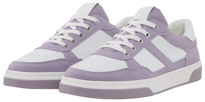 Tom Tailor - Trainers met kleurblokjes - Maat 37 - flieder