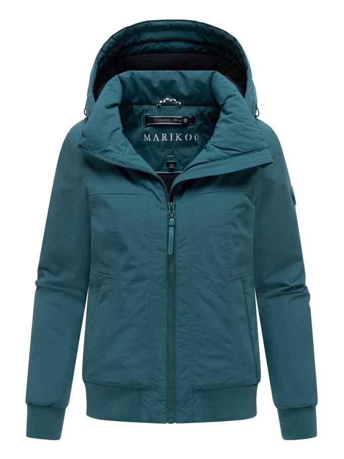 Marikoo dames winter bomberjack Mooni met fleecevoering
