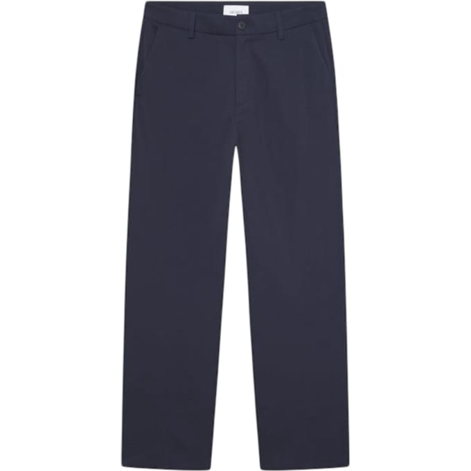 Les Deux Randall Suiting Pants rechte broek been - donker marine