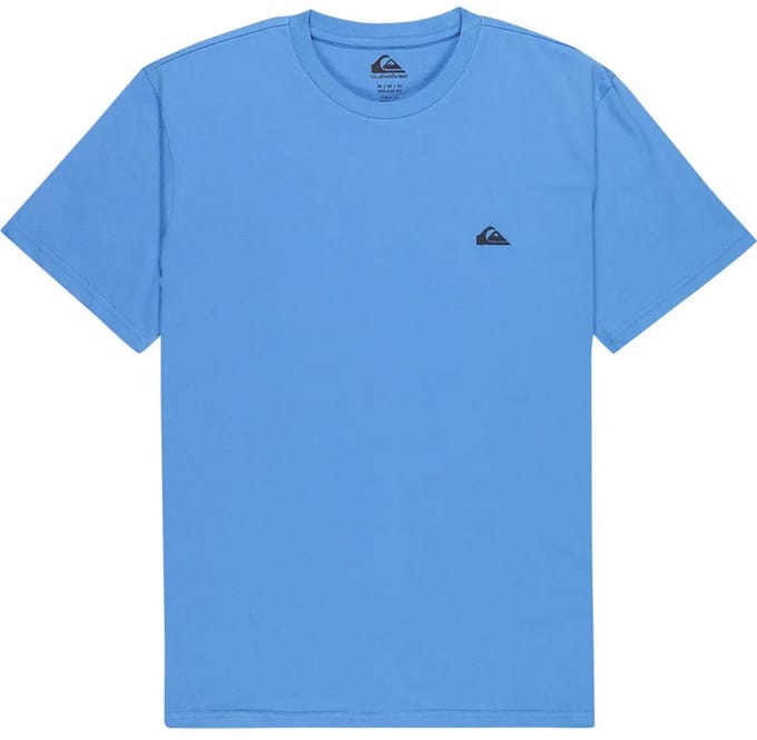 Quiksilver Basic T-shirt Met Korte Mouwen Blauw XS Man