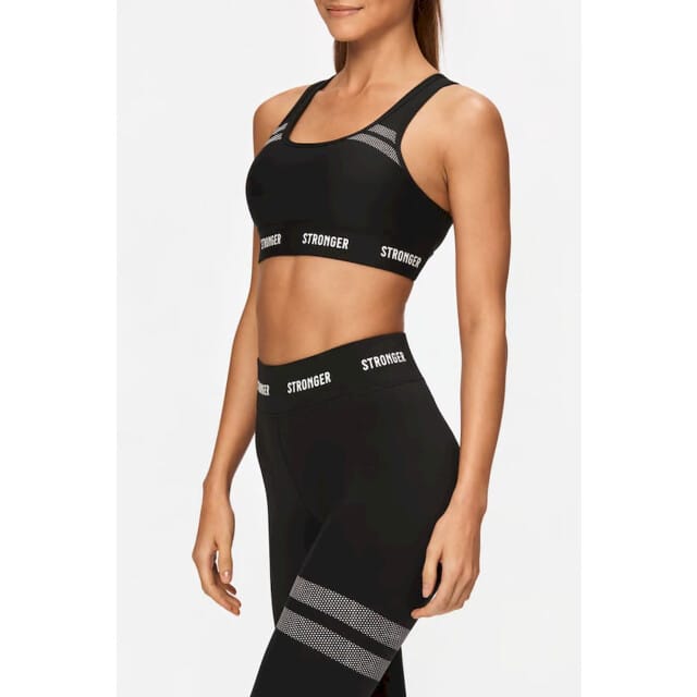 STRONGER - hero leggings - Lange trainingslegging dames - Zwart