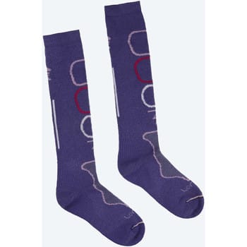Panty’s/Kousen Lorpen Stmw 1158 Tri Layer Socks Deep Purple