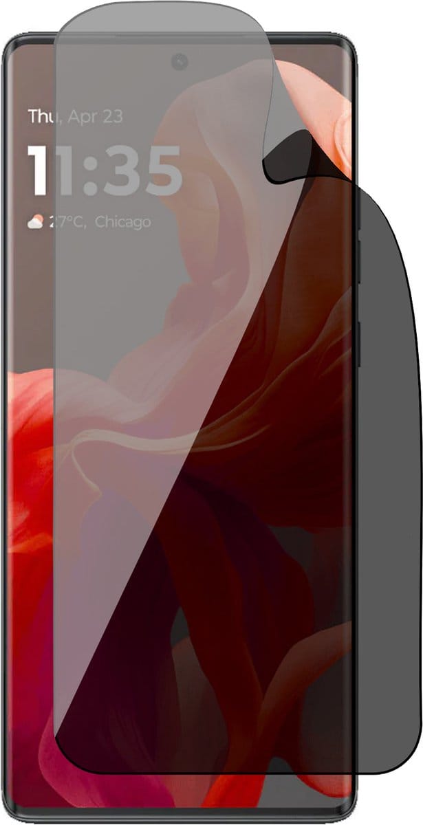 Privacy Screenprotector geschikt voor Motorola Moto G85 - 1x FlexGuard Screen Protector