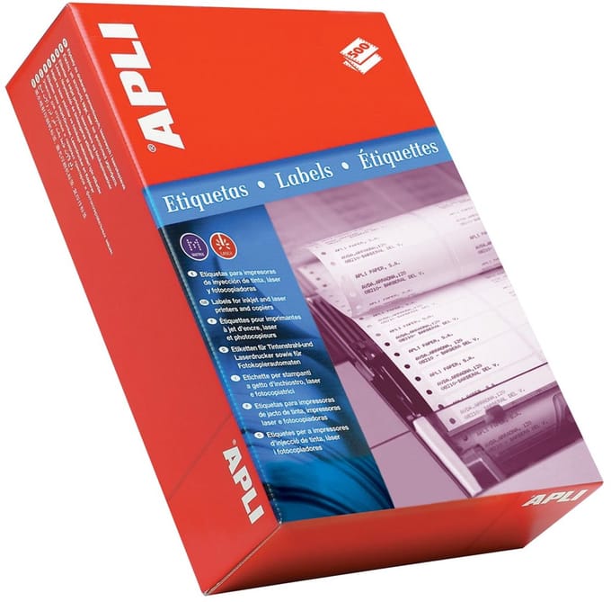 APLI printeretiketten DS500BL.APLI COMP.ETIK.4 89X36