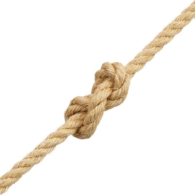 vidaXL - Touw - 12 - mm - 100 - m - 100% - sisal