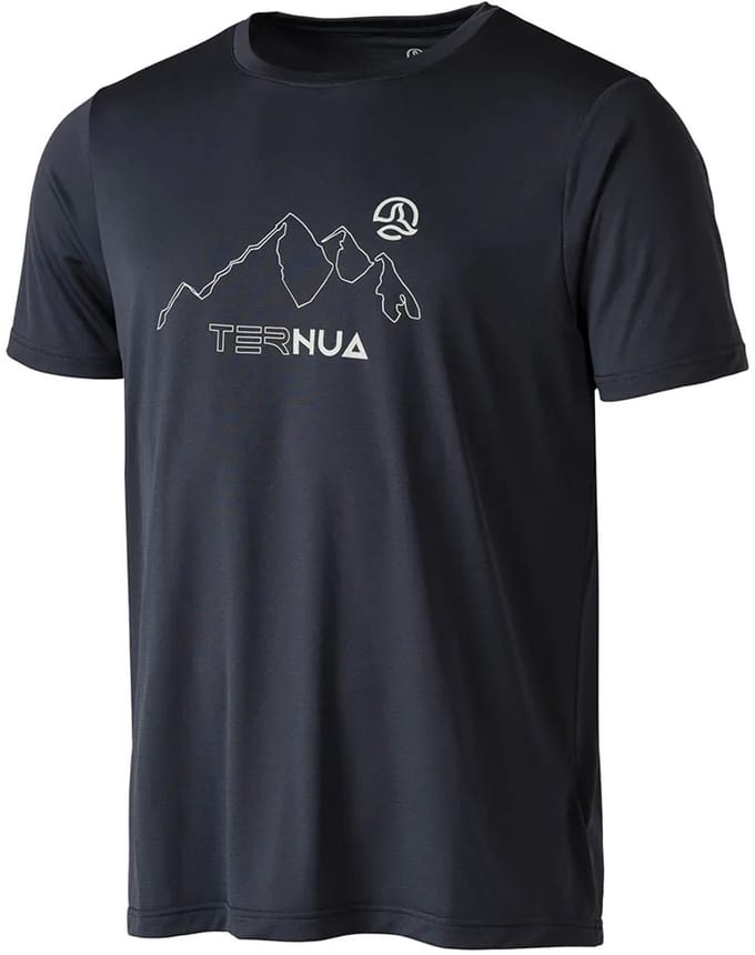 Ternua Framik T-shirt Met Korte Mouwen Zwart S Man