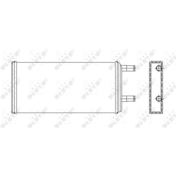 Warmtewisselaar, interieur verwarming NRF 53547