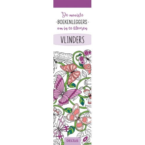 De Mooiste Kleurboekenleggers Om In Te Kleuren - Vlinders
