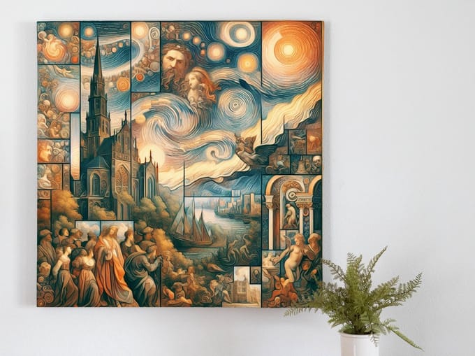 Kunstprint | Wanddecoratie | Canvas | 40 × 40 cm