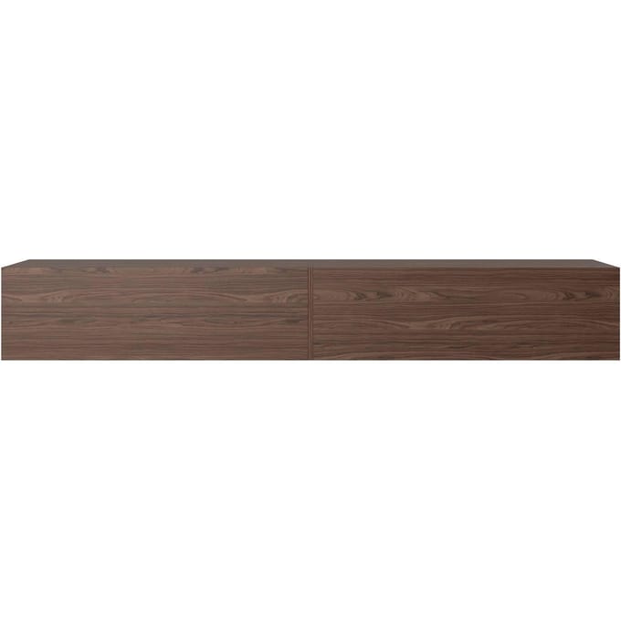 Selsey Bisira - TV-wandmeubel, walnoot, 200 cm