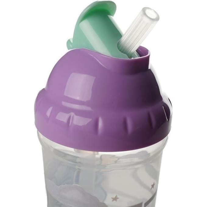 Rietjesbeker - THERMOBABY - 295 ml - Lekkagevrij - Lilo & Steek