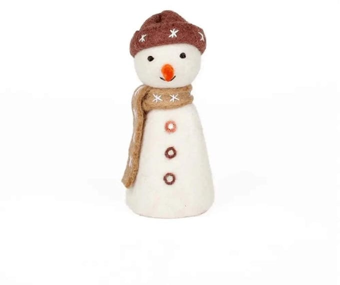 Sneeuwpop Bruin - Handpop