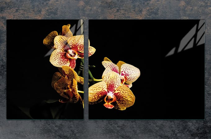 TMK ArtDeko - Snijplank - 100x52cm - Orchidee - Veiligheidsglas