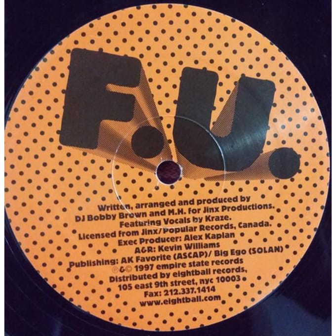 12 inch Plaat F.U. - Stamp! ES44 Empire State Re 1997 VS Dans & Electronica Gebruikt brown