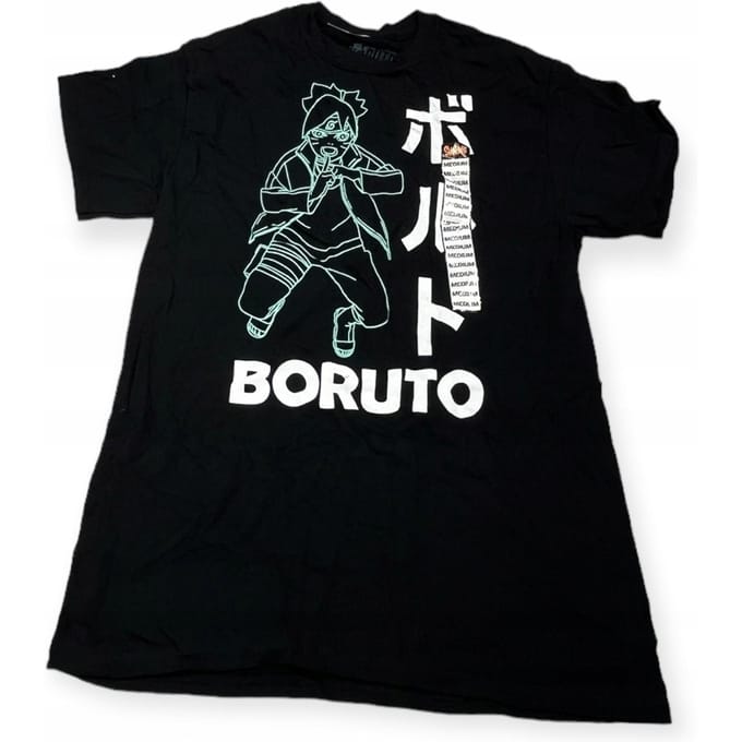 Koszulka T-shirt męski okrągły dekolt SPENCER'S BORUTO M gray