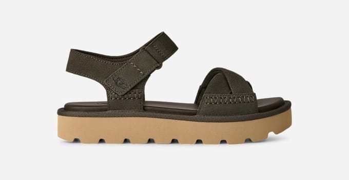 UGG® Sungaze Sandal, Suede/Polyester