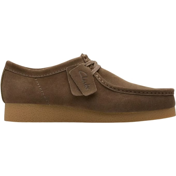 Clarks Khaki bruin suède Wallabee EVO loafers