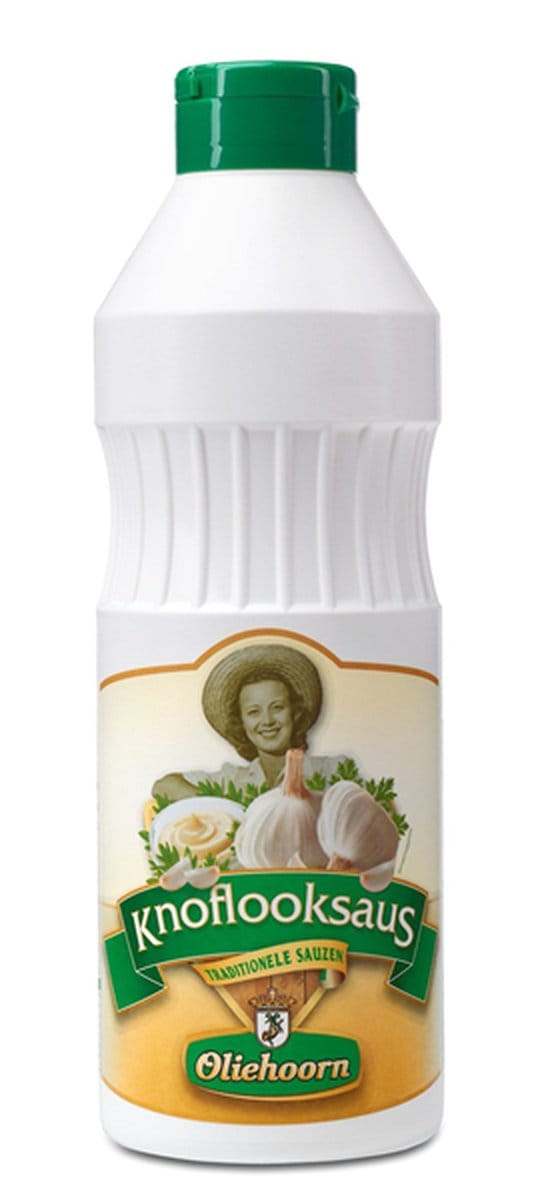 Oliehoorn Knoflooksaus Knijpfles 900 ml