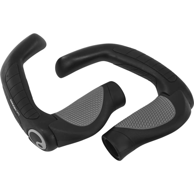 Ergon Handvat GP5 Gripshift L 115/115 zwart grijs