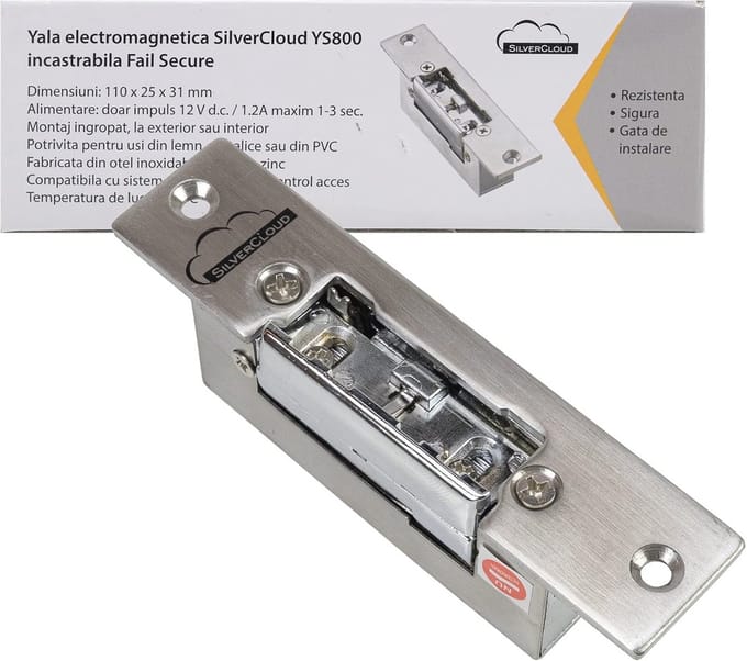 Elektromagnetisch slot, oplaadbaar, Fail Secure NO