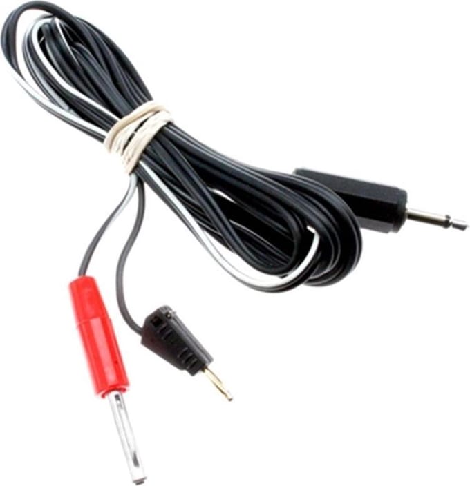 E-Stim - Electrosex accessoires - BiCable - standard 3.5 mm mono jack plug