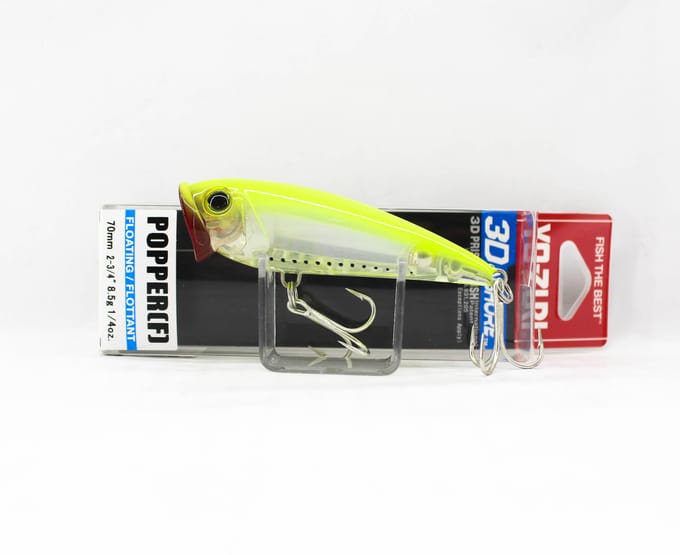 Yo Zuri Duel 3D Inshore Popper 70 drijvend kunstaas R1210-GHCS (7203)