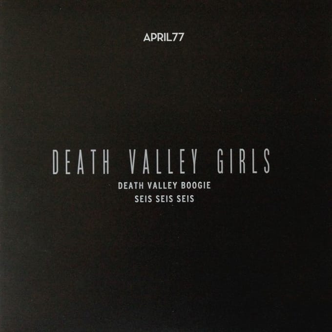 Death Valley Girls - Death Valley Boogie (7" Single)