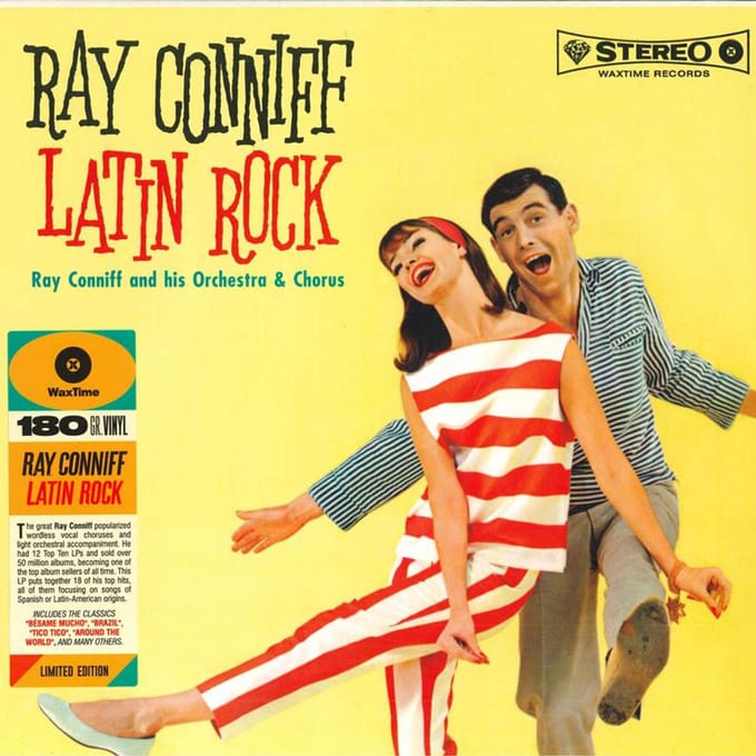 LP RAY CONNIFF - Latin Rock 772295 WaxTime 2021 Europa Jazz red