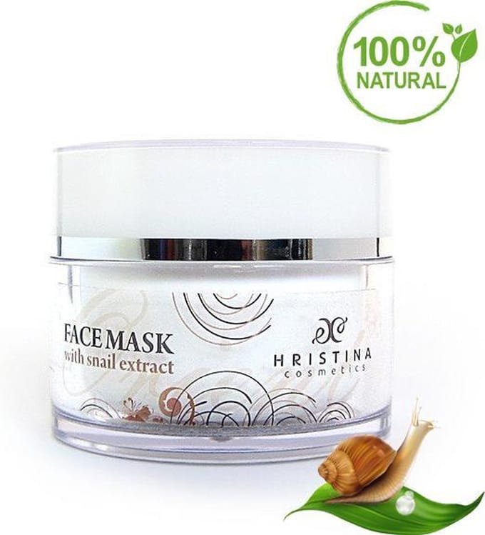 Face Mask Slakken | Snail - Met Collageen, Elastine En Vitamine E|100ml