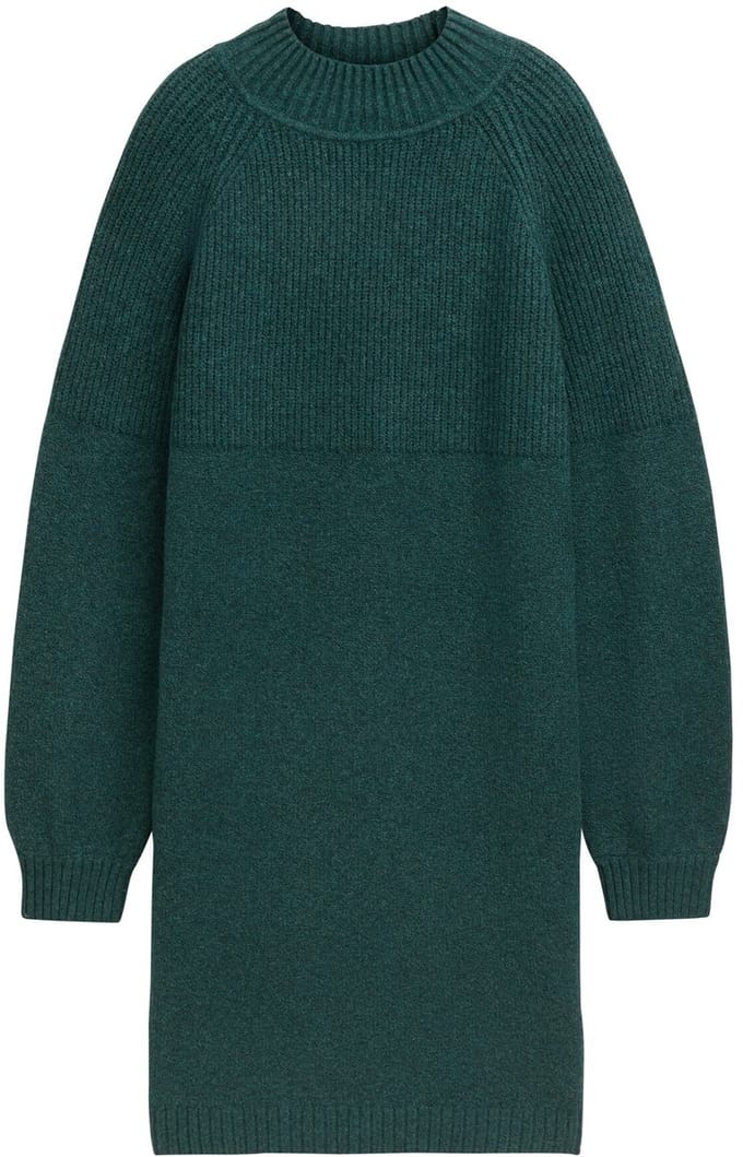 Dikke Trui Jurk Met Opstaande Kraag Dames Tom Tailor Denim