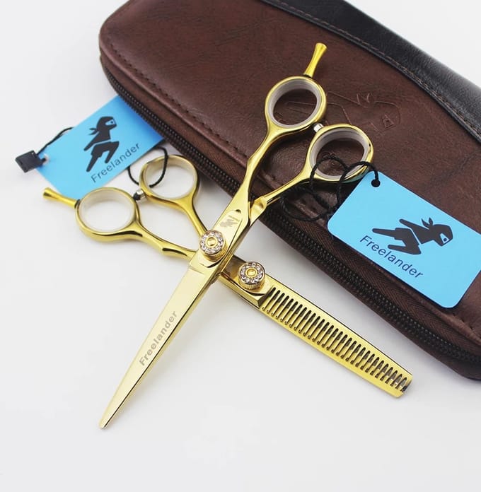 Professionele Kappersschaar Set 6 Inch - Effileerschaar - Coupeschaar – Kapper set