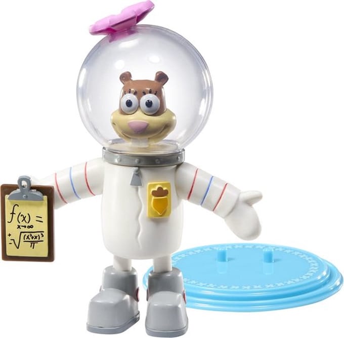Bendyfig - SpongeBob SquarePants s Bendable Figure Sandy Cheeks 16 cm - Figuur
