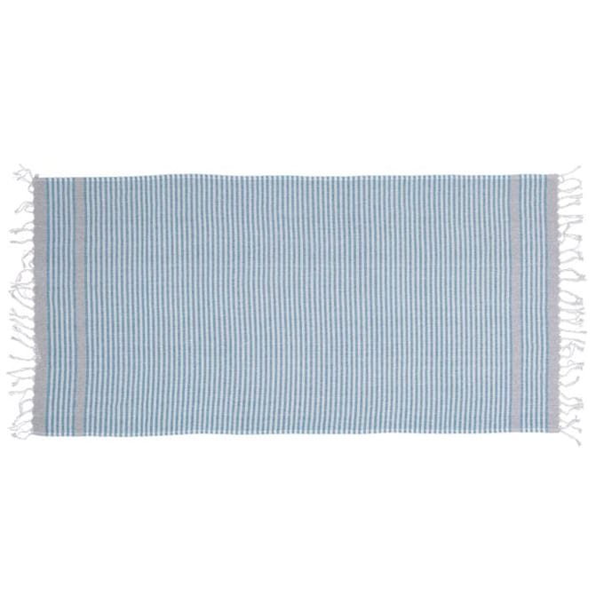 Hamamdoek - Blauw Wit - Saunadoek - Stranddoek - Hammamdoek - 80 x 170 cm