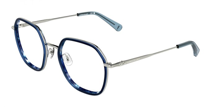 Longchamp LO2183 Marble blue 53/20/140 WOMAN Brilmonturen