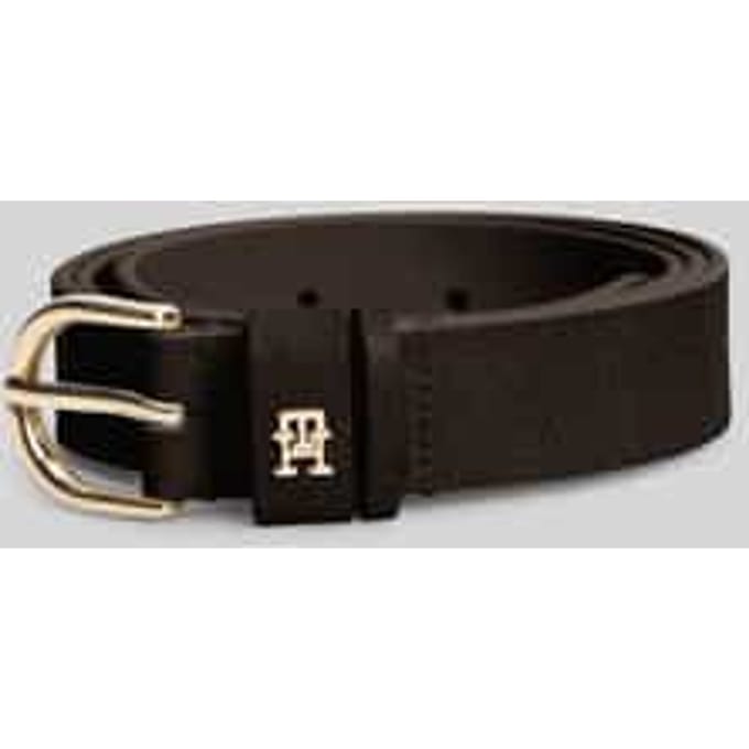 Riem van echt leer met logodetail