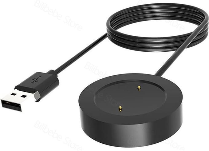 Oplader geschikt voor Xiaomi Watch S1 Active - Strap-it Oplaadkabel - charger - lader