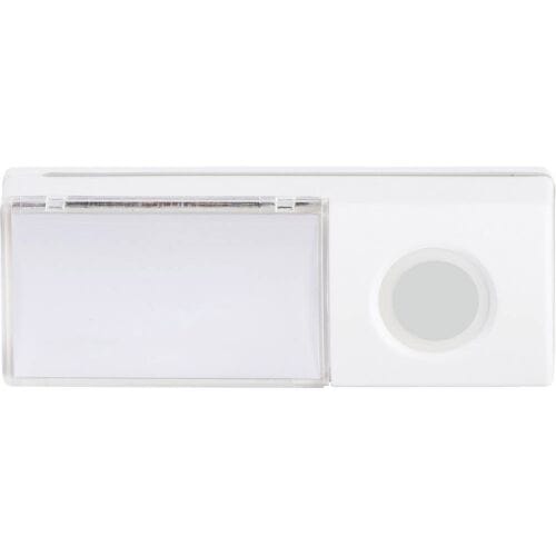 Draadloze deurbel Zender Met naambord Heidemann 70886 HX Glow