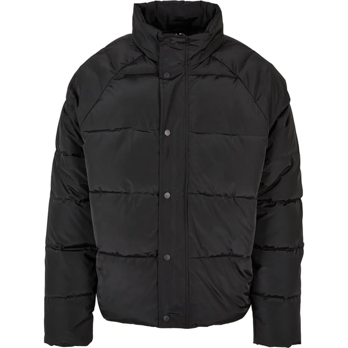 Urban Classics Raglan Puffer Jacket Black Taglia: XL | Giacche invernali Outlet | Uomo | Nero