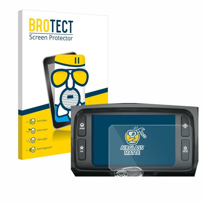BROTECT - Screenprotector voor Harley Davidson Boom Box 6.5 - Folie Beschermfolie Beschermglas matte