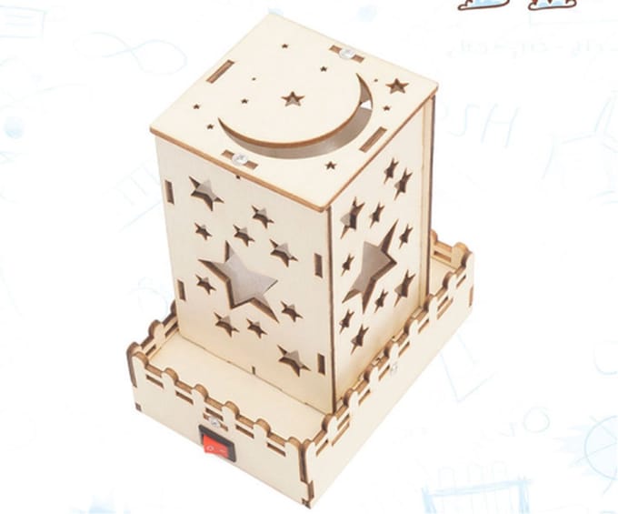 Bouwpakket Projectielamp Sterrenlucht- Science Kit