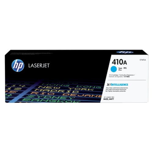 Tonercartridge hp cf411a 410a blauw