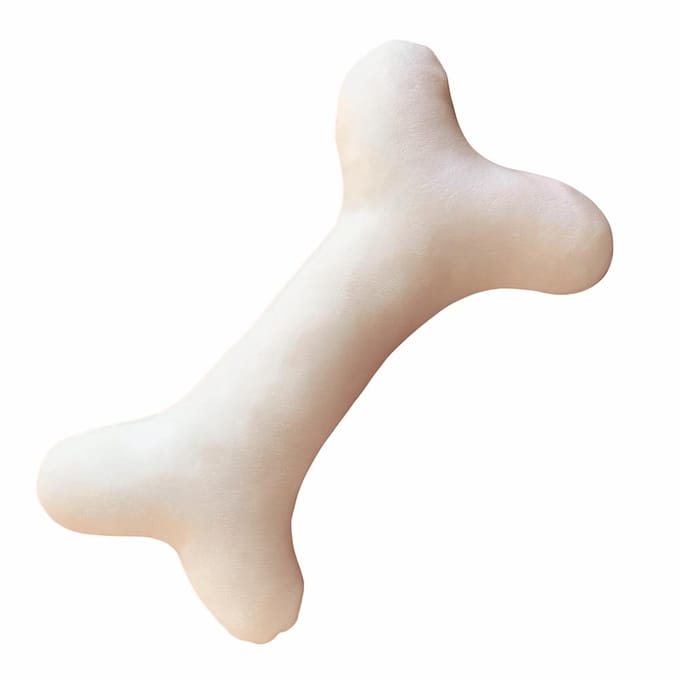 Creatief Beige Bot Kussen Simulatie Pluche Bot Pop 2040 Cm Hondenspeelgoed Voor Honden