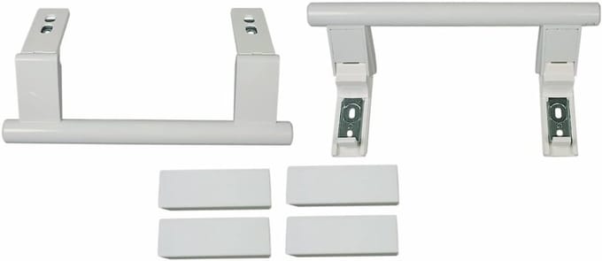 Deurklink Set - Koelkast Handgrepen - Apparaat Reparatie - Set van Twee - Zwart