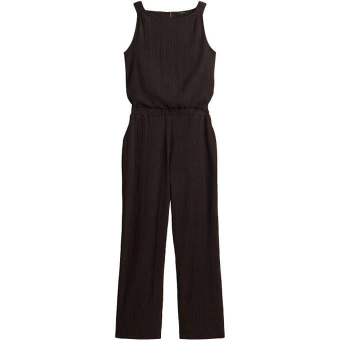 Relaxed fit jumpsuit met structuurpatroon model 'Mefiza'