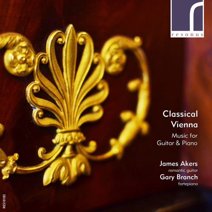 James Akers & Gary Branch - Classical Vienna (Music For Guitar And Piano) (CD)