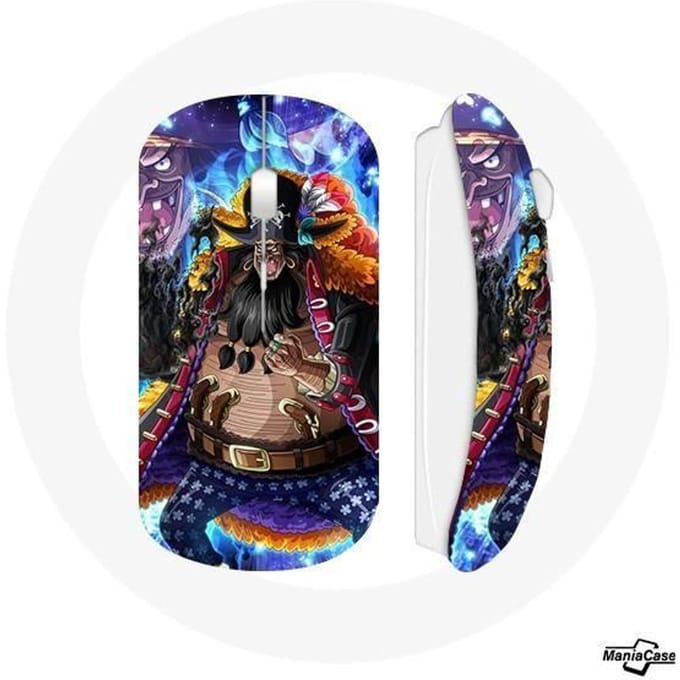 BlackBeard One Piece draadloze anime-muis