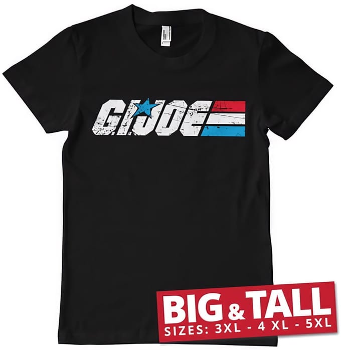 G.I. Joe T-shirt met gewassen logo, Big & Tall